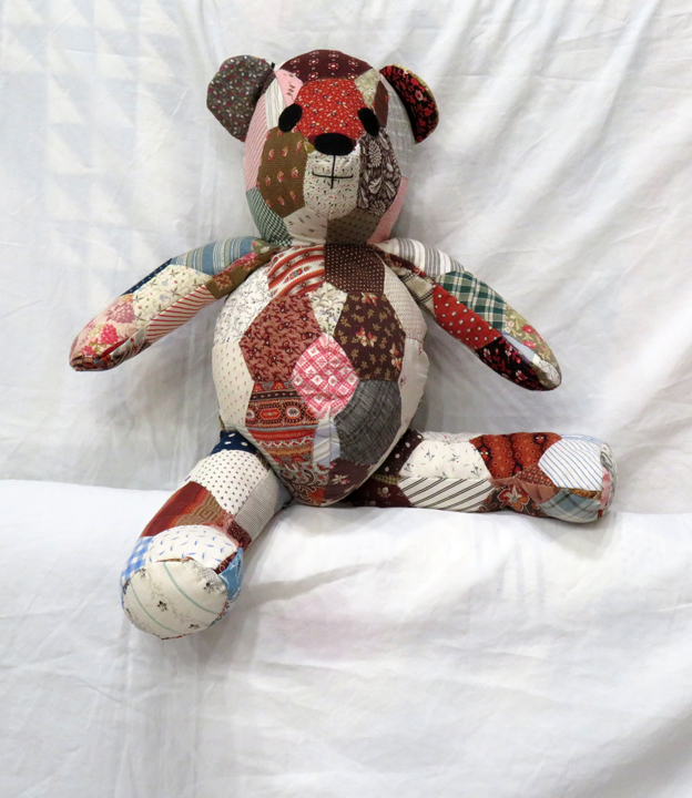 Antique Quilt Teddy Bears Big Belly Bears