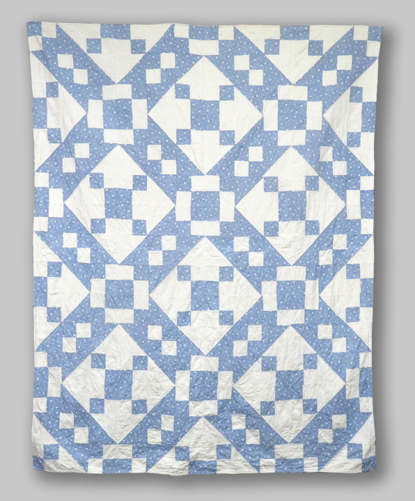 BTG75 Jacob's Ladder / Nine Patch Joining Blocks Quilt