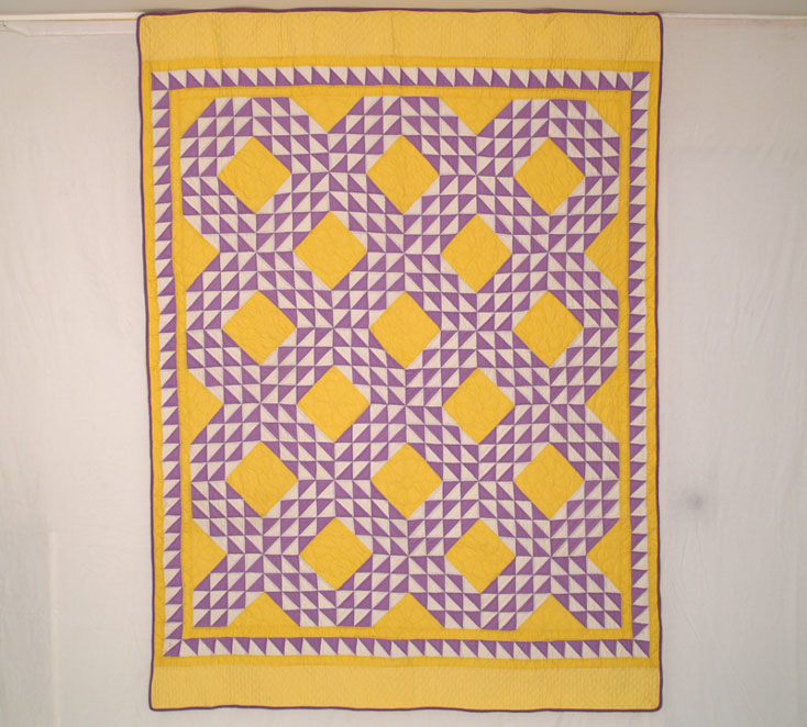 Q9063 Ocean Wave with Lavender and Yellow