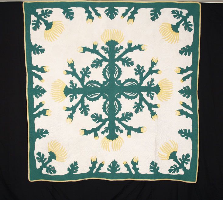 Hawaiian Applique Quilt