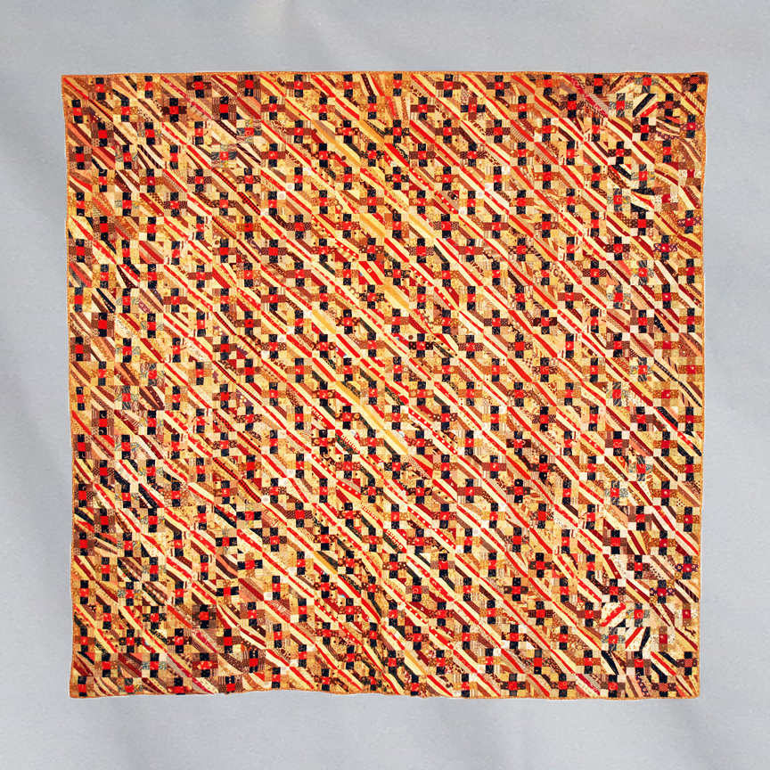 conet-2 Miniature Nine Patch and Jacob's Ladder Combination