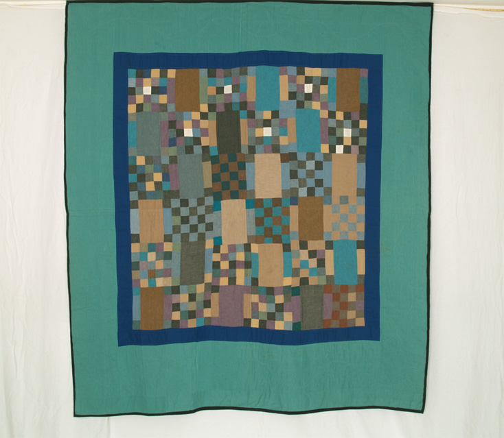 CON PJ2 Amish Checkerboard with Double Borders