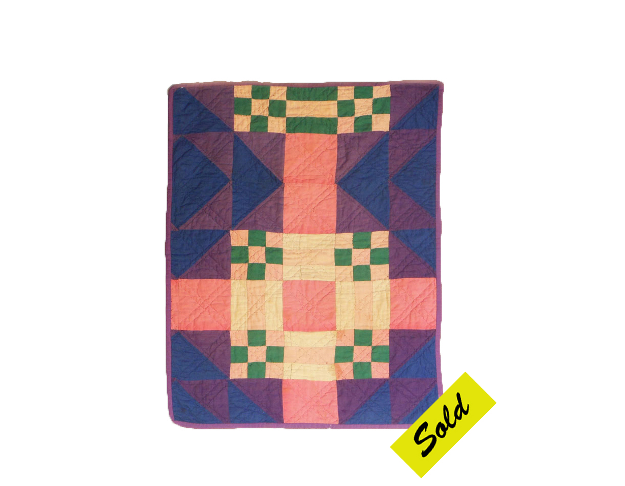 CQ215 Amish Bassinette Quilt