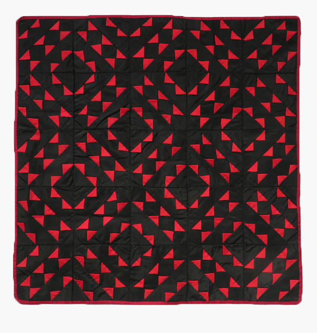 CQ349 Optical Illusion, Diamond in a Square, Pinwheel, Jacob's Ladder Original Design Quilt