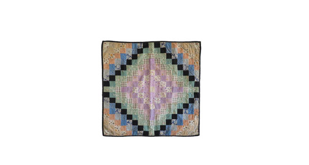 DQ200 Trip Around the World Postage Stamp Doll Quilt