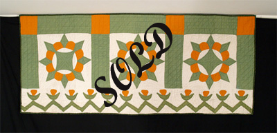 F115 Carpenter's Wheel Quilt Fragment