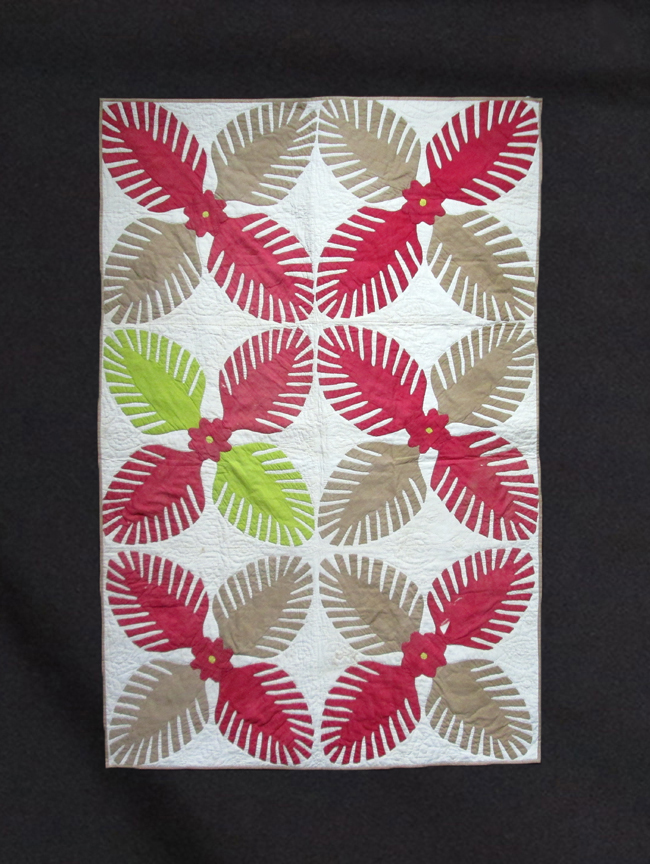 F141 Folk Art Princess Feather fragment