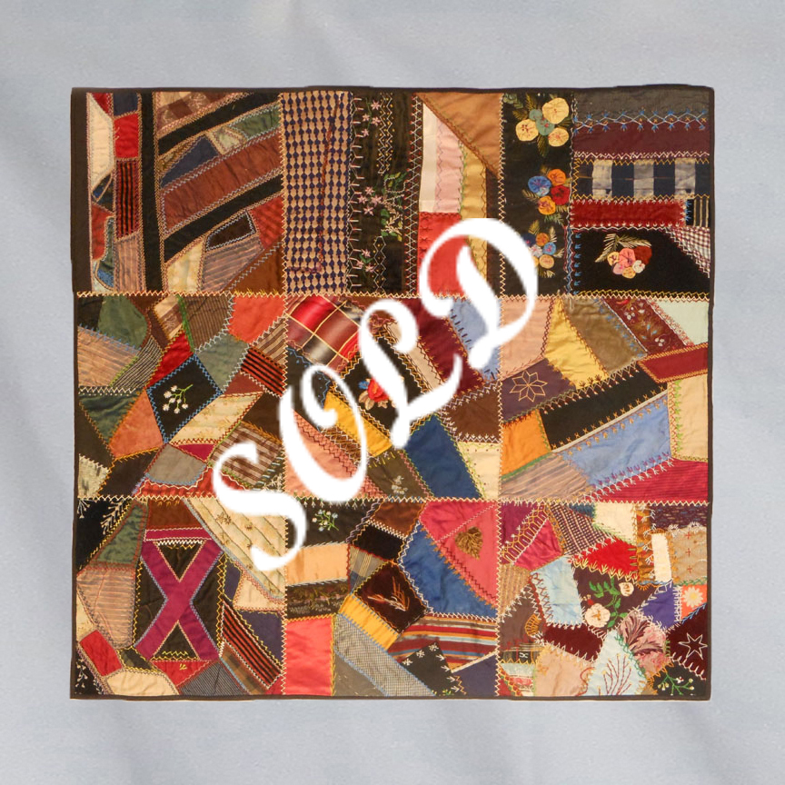 F601 Victorian Crazy Quilt Fragment