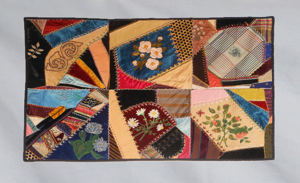 F602 Victorian Crazy Quilt Fragment