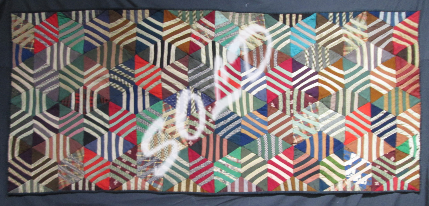 F778 String Pieced Impressionistic Design fragment
