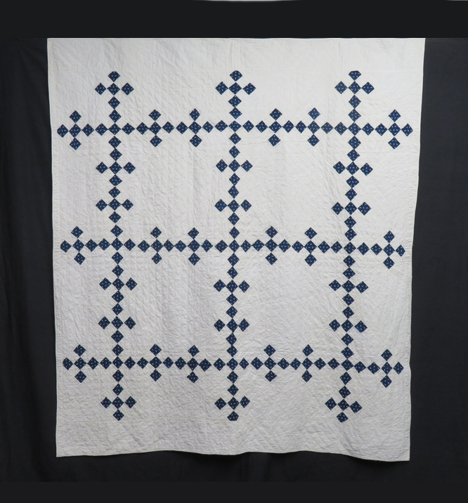 Q8058 Double Nine Patch Steeple Chase