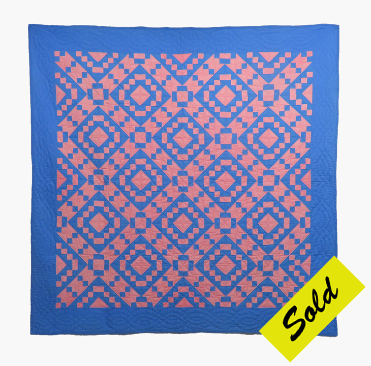 Q8493 Amish original design, Jacob's Ladder Variation Quilt