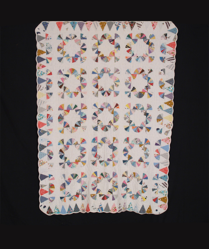 Q8645 Mohawk Trail with Ice Cream Cone Border (Pair)
