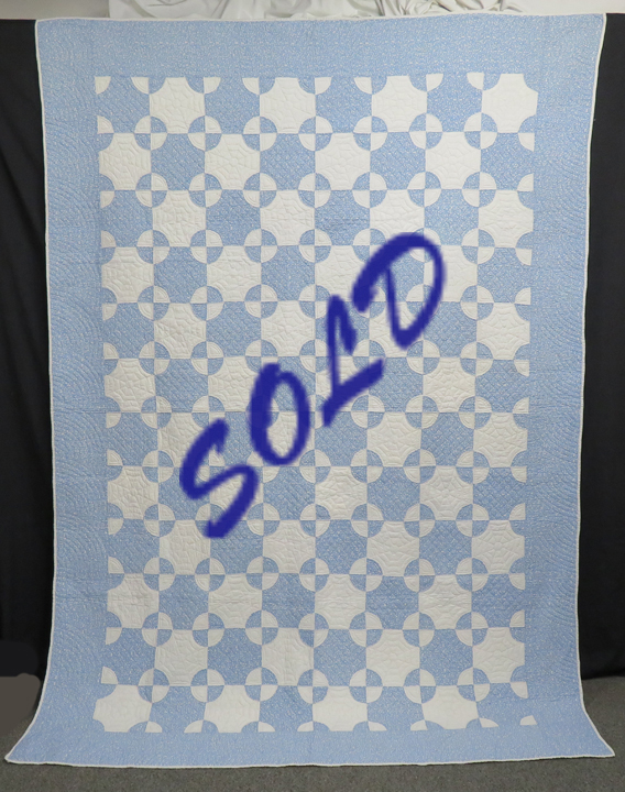 Q8674 Blue Calico Rob Peter to Pay Paul