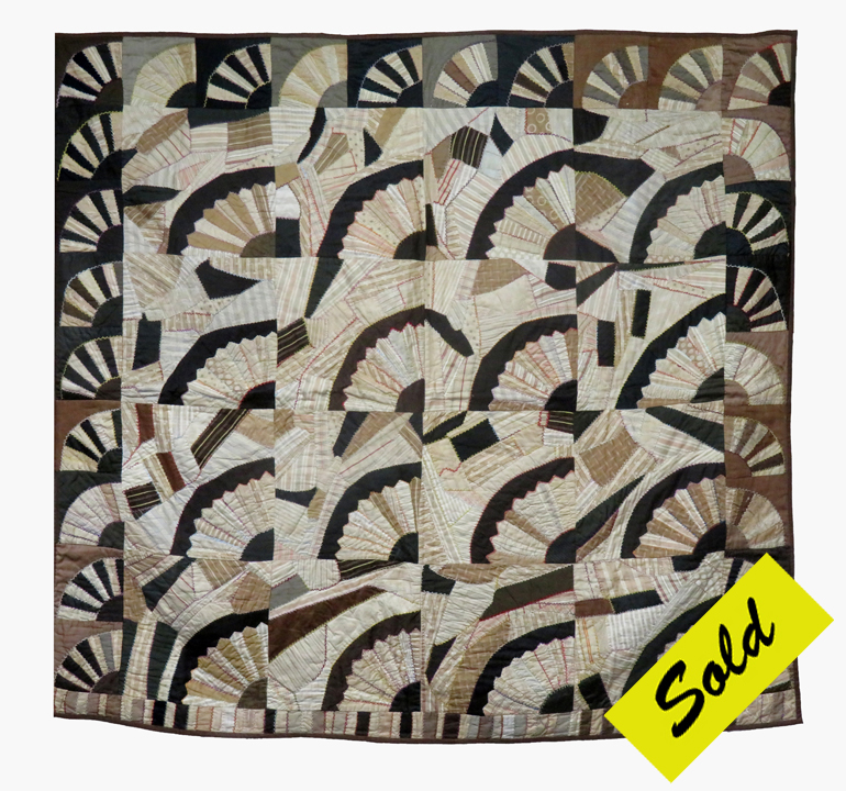 Q8678 Mennonite Folk Art Fan