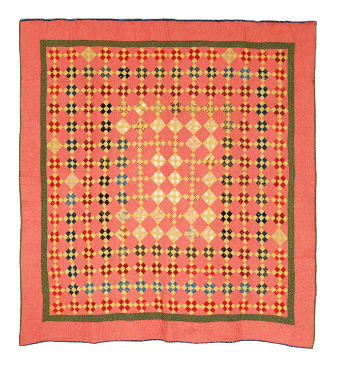 Q8778 Miniature Nine Patch with Double Border