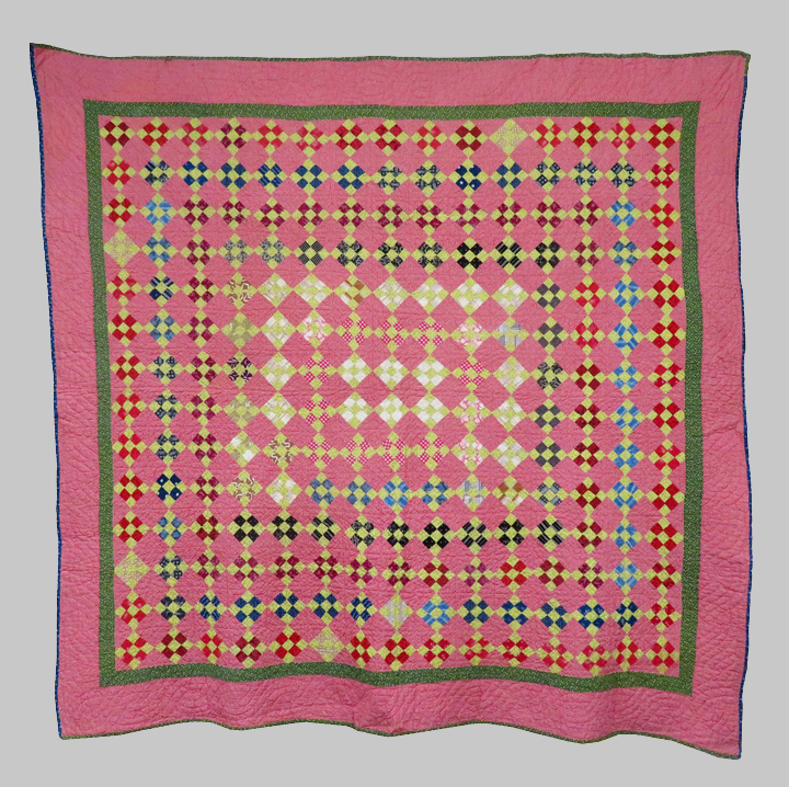 Q8778 Miniature Nine Patch with Double Border
