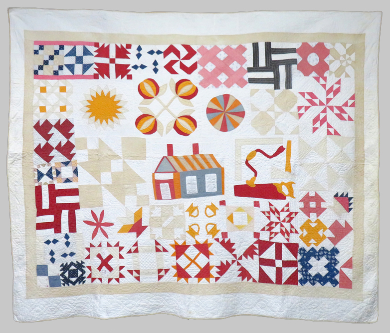 Q8920 Folk Art Sampler Quilt