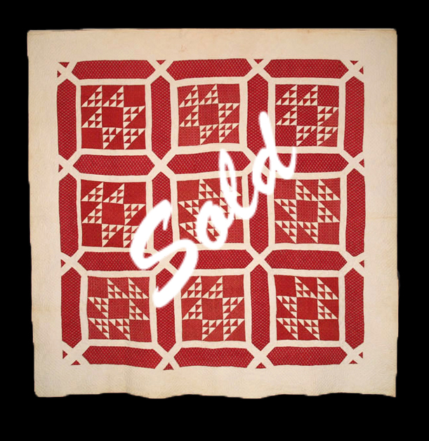Q8954 Variation of Flock of Geese / Old Maid's Puzzle within a Garden Maze