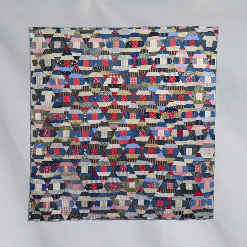 Q9005 Foundation Pieced Organized Crazy Quilt