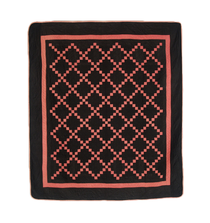 Q9007 Amish Irish Chain with Double Border
