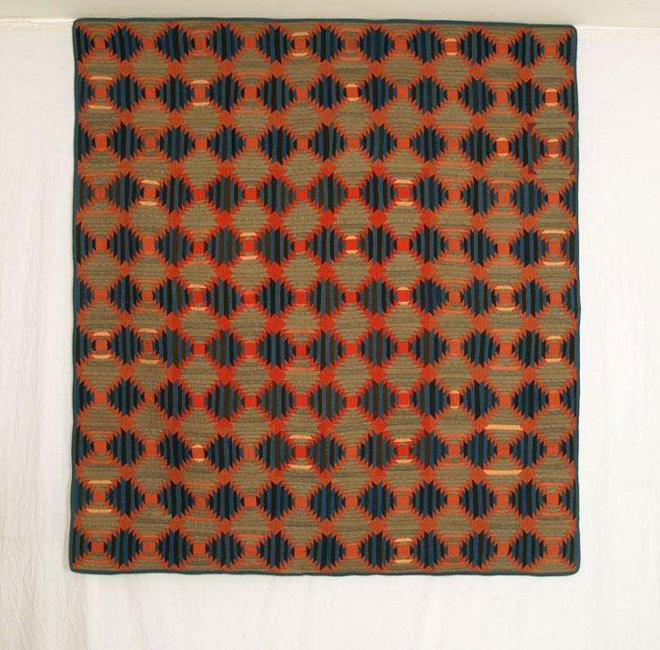 Q9022 Log Cabin Maltese Cross
