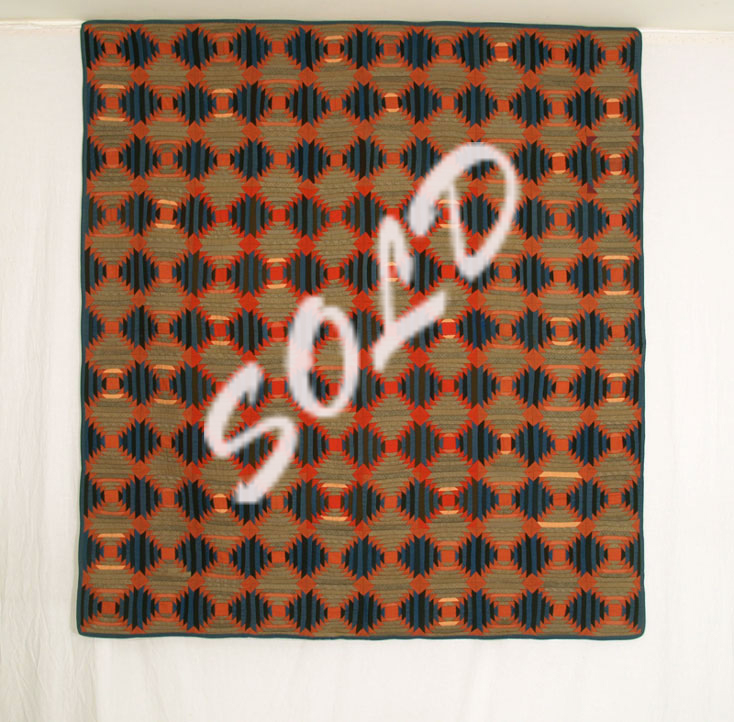 Q9022 Log Cabin Maltese Cross