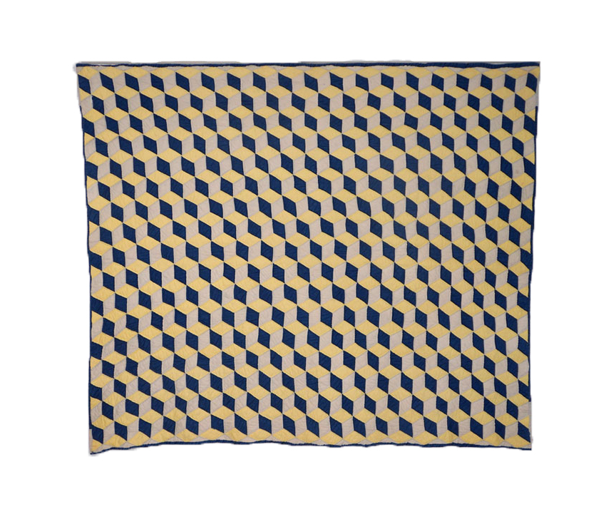 Q9028 Tumbling Blocks Quilt