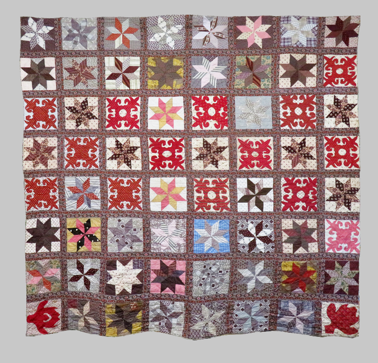 Q9233 Sampler Quilt Composition