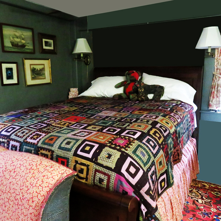 Q9237 Folk Art Log Cabin Quilt