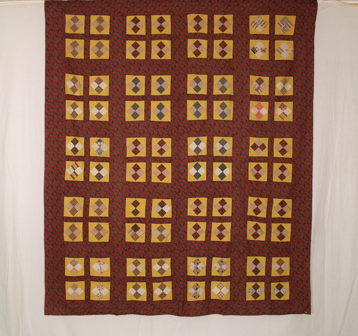 QT324 Diamond in a Square Four Patch