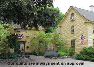 Picture of the front of the Rocky Mountain Quilts shop.