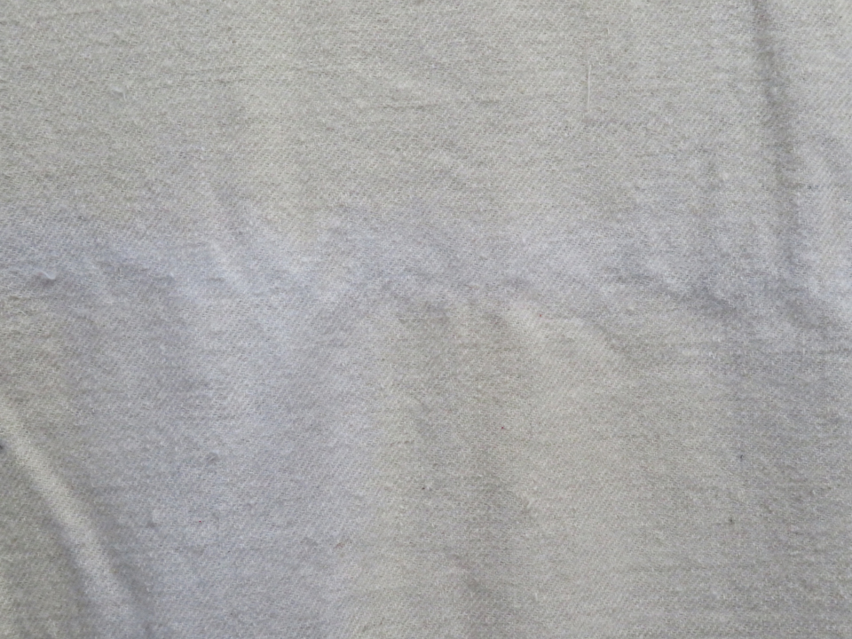 B21 Homespun Off White Wool Blanket