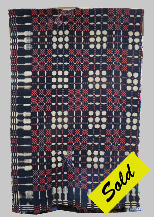 B28 Summer/Winter Doubleweave Coverlet