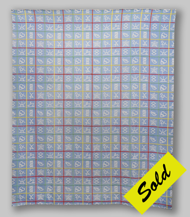 B31 Folksy Western Motif Bates Bedspread