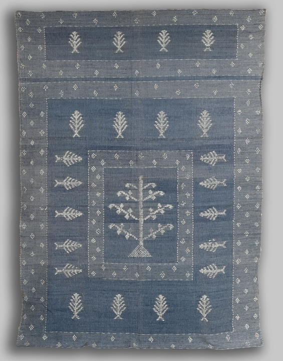 B37 Woven Woolen Coverlet