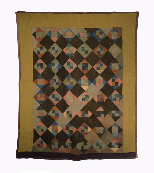 BTG30 19th Century Amish Father's Quilt