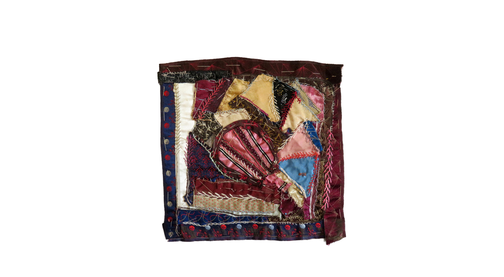 BTGCOLLECTION29 Child's Practice Crazy Quilt