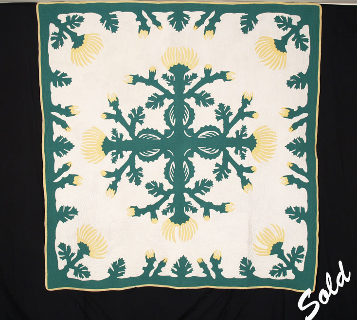 Hawaiian Applique Quilt