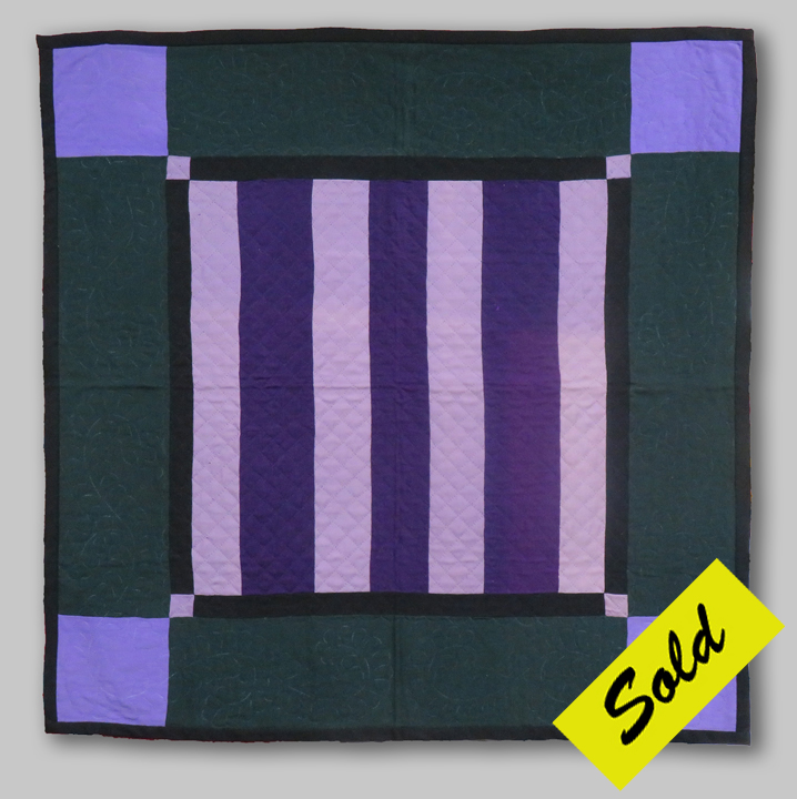 CONBP7 Amish Bars Crib Quilt