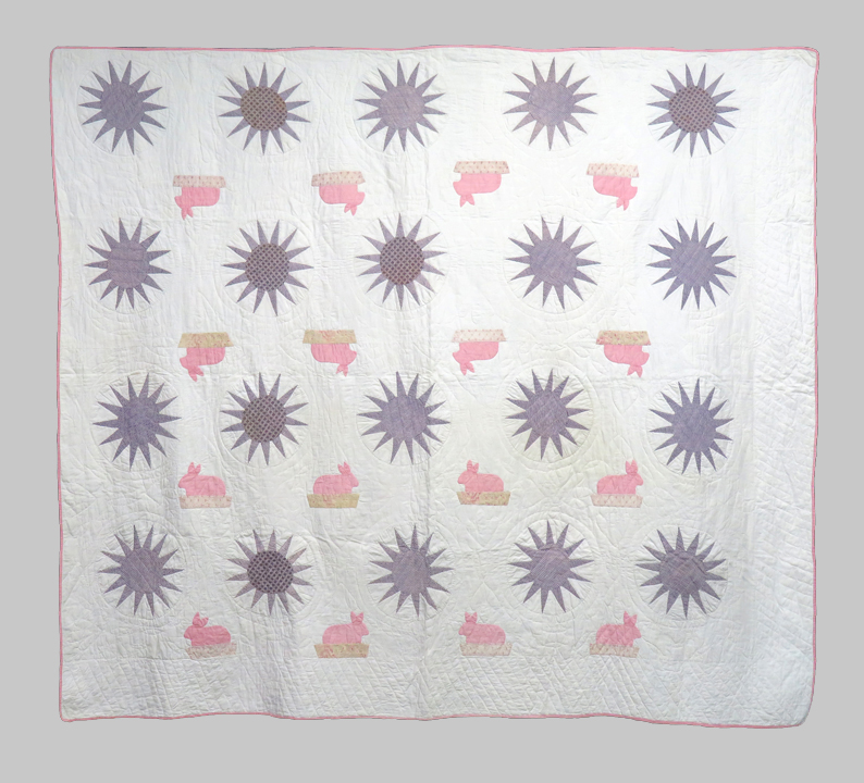 CONIL Bunny and Starburst Quilt