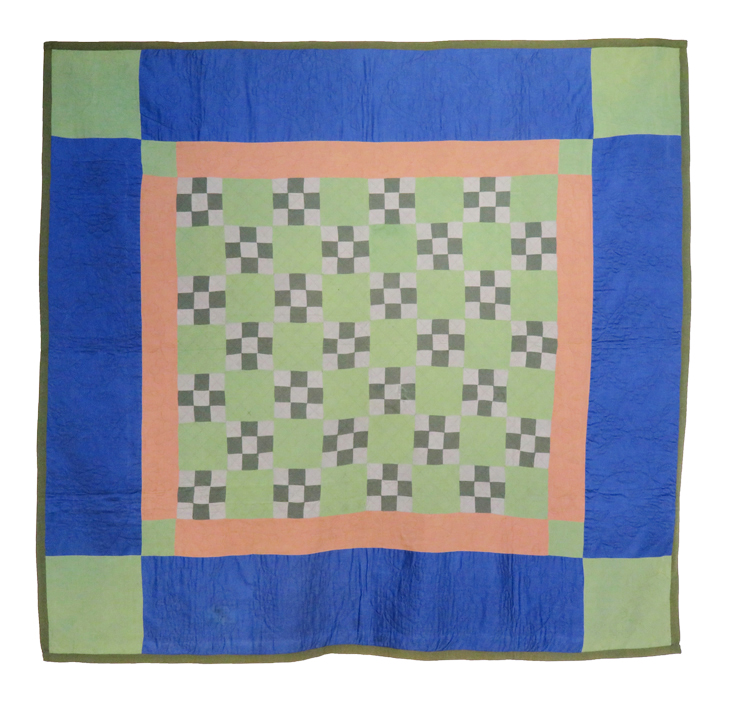 CONLL4 Amish Nine Patch Quilt