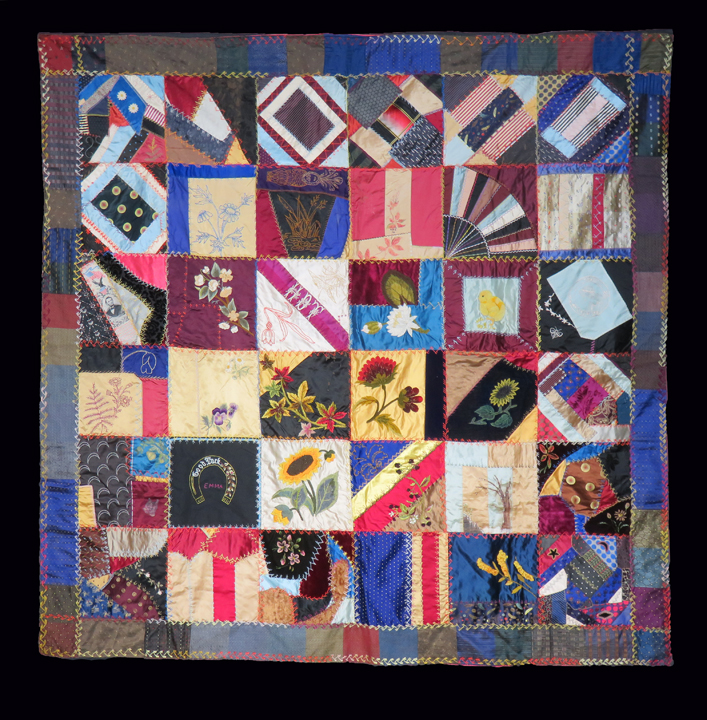 CONYL1 Victorian Crazy Quilt