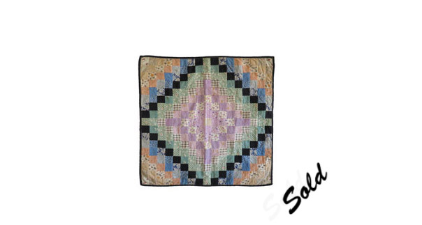 DQ200 Trip Around the World Postage Stamp Doll Quilt