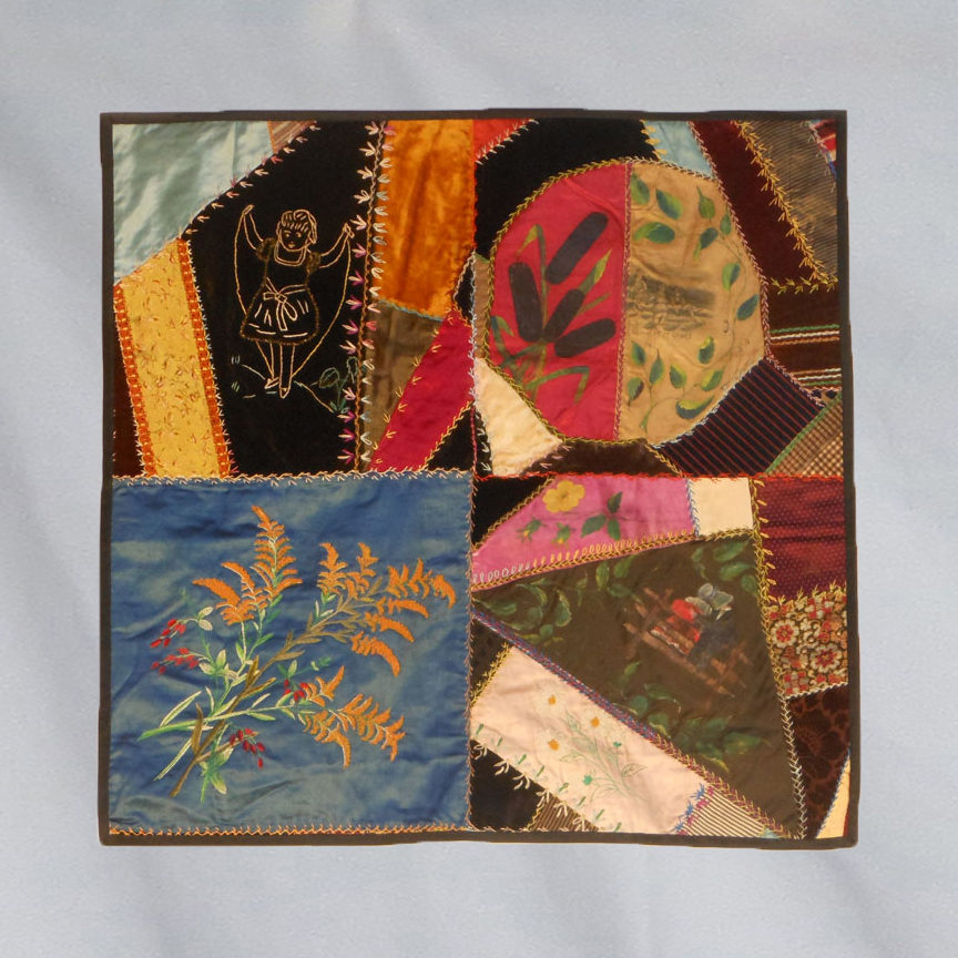 F600 Victorian Crazy Quilt Fragment