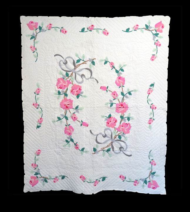 Q6404 Rose Applique Quilt