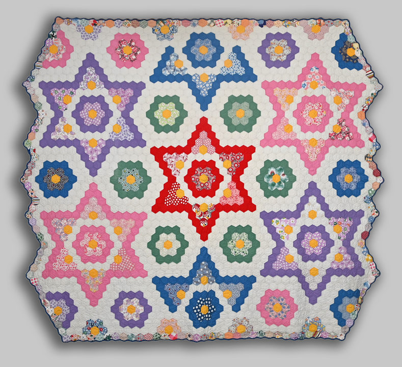 quilt in rotation.