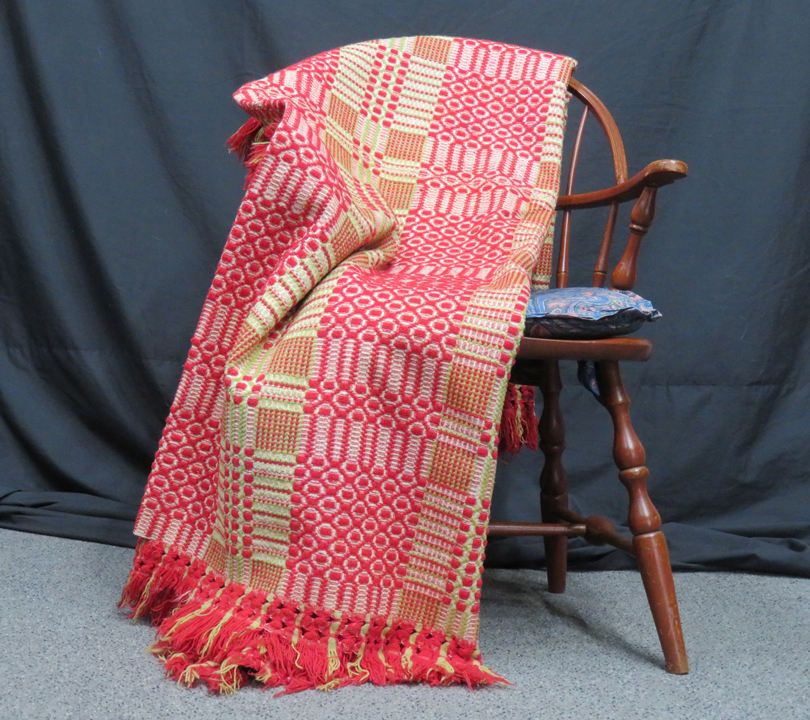 Antique Woven Wool Cotton Blankets