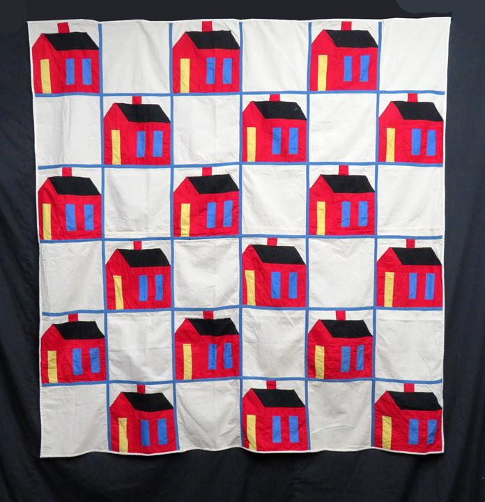 Q9018 School House Summer Coverlet