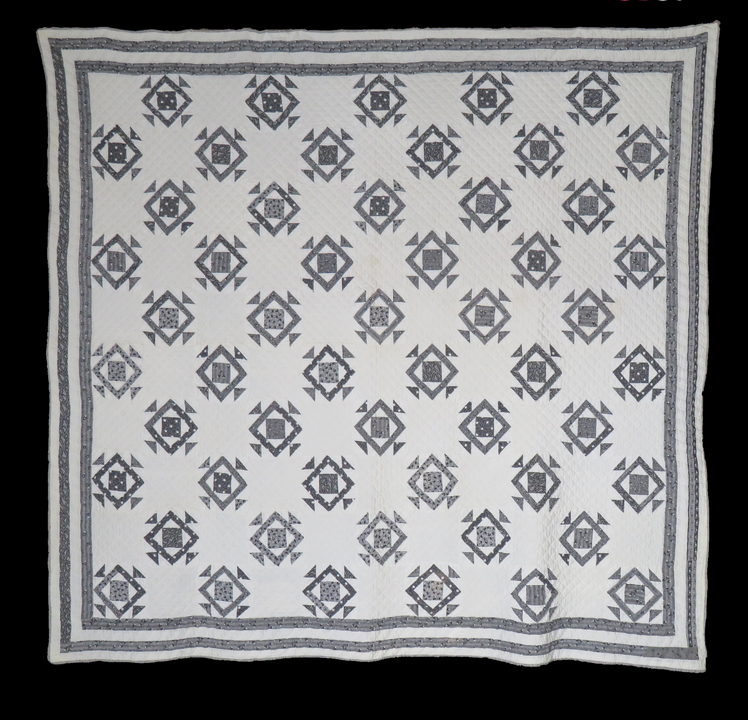 q9202 Wool Square in a Diamond Variation